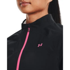 Under Armour Ladies Stormproof 2.0 Waterproof Golf Jacket 1371590 -Daily Sports Shop 1371590 001 COLLAR