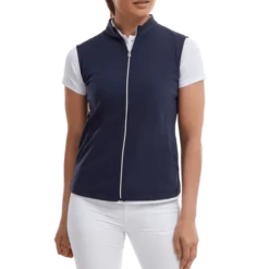 FootJoy Ladies Full Zip Golf Vest 88508 -Daily Sports Shop FJ 88508 02