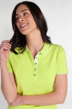 Green Lamb Ladies Kailynne Club Golf Polo Shirt SG22916 -Daily Sports Shop Green Lamb Ladies Kailynne Club Golf Polo Shirt SG 10