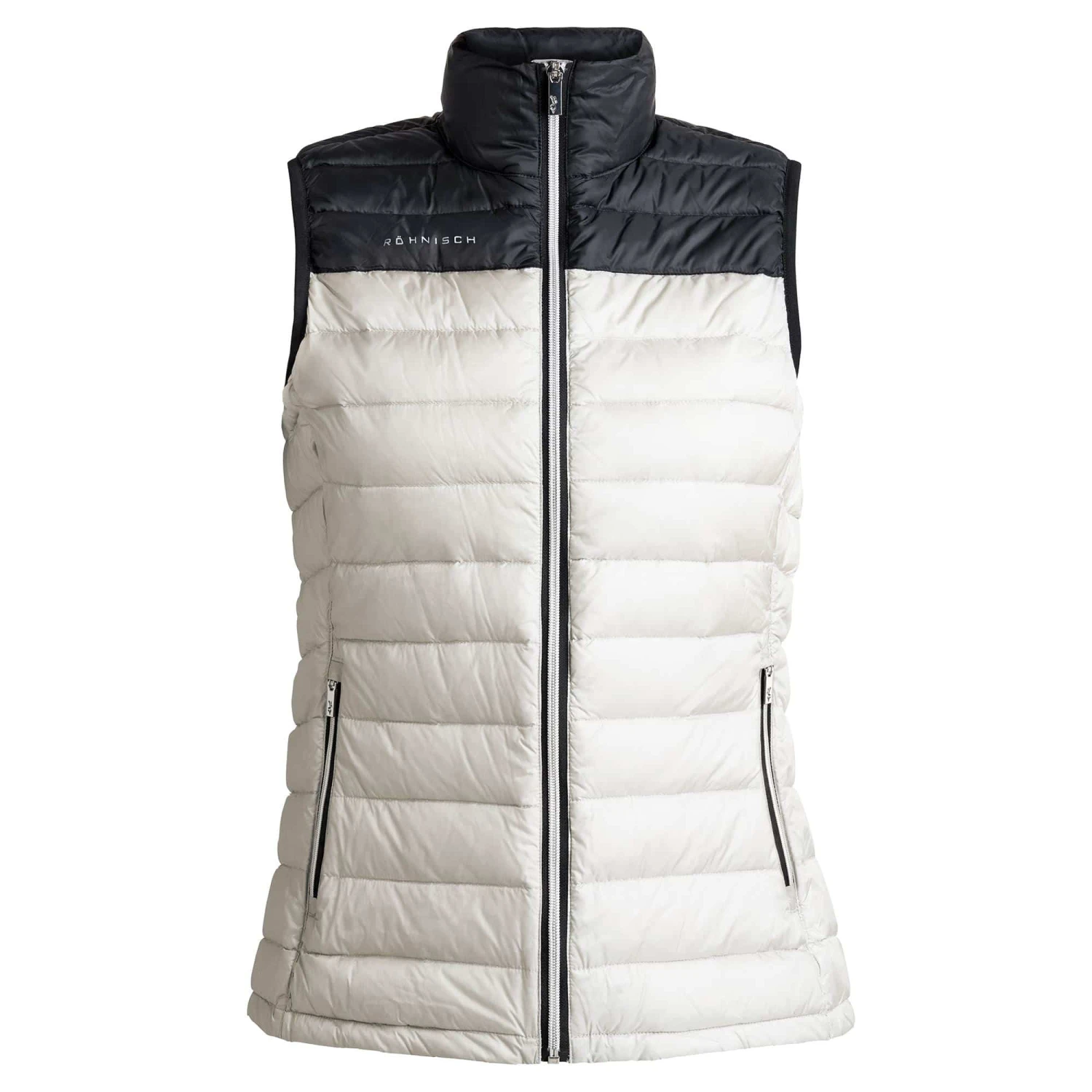 Rohnisch Ladies Shine Light Down Golf Vest 110400 Ash 1 Rohnisch Ladies Shine Light Down Golf Vest 110400 Ash