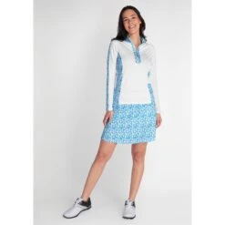 Green Lamb Ladies Kaz Long Sleeve Golf Top SG22927 -Daily Sports Shop image324964005